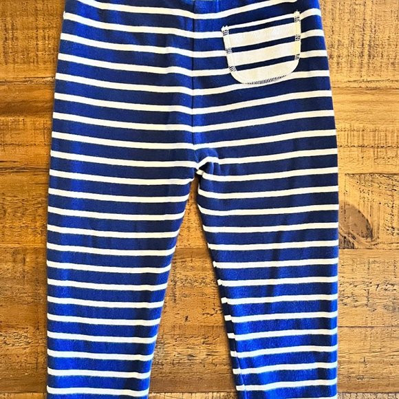 Boys Mini Boden Reversible Striped Pants Size 2-3 - Picture 2 of 3